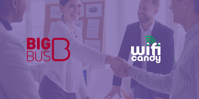 WiFicandy Partners with BigBus Dublin