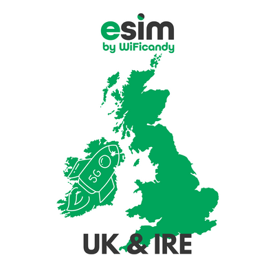 5G eSIM Ireland and UK - WiFicandy