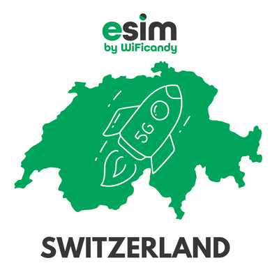 5G eSIM Switzerland - WiFicandy