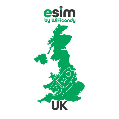 5G eSIM United Kingdom - WiFicandy