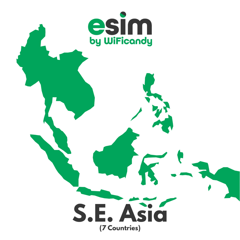 eSIM South East Asia (7 Countries)