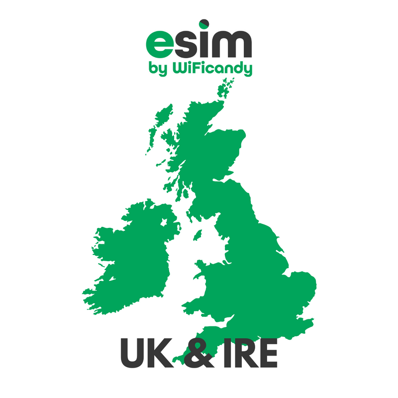 eSIM Ireland and UK