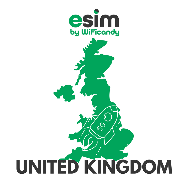 5G eSIM United Kingdom