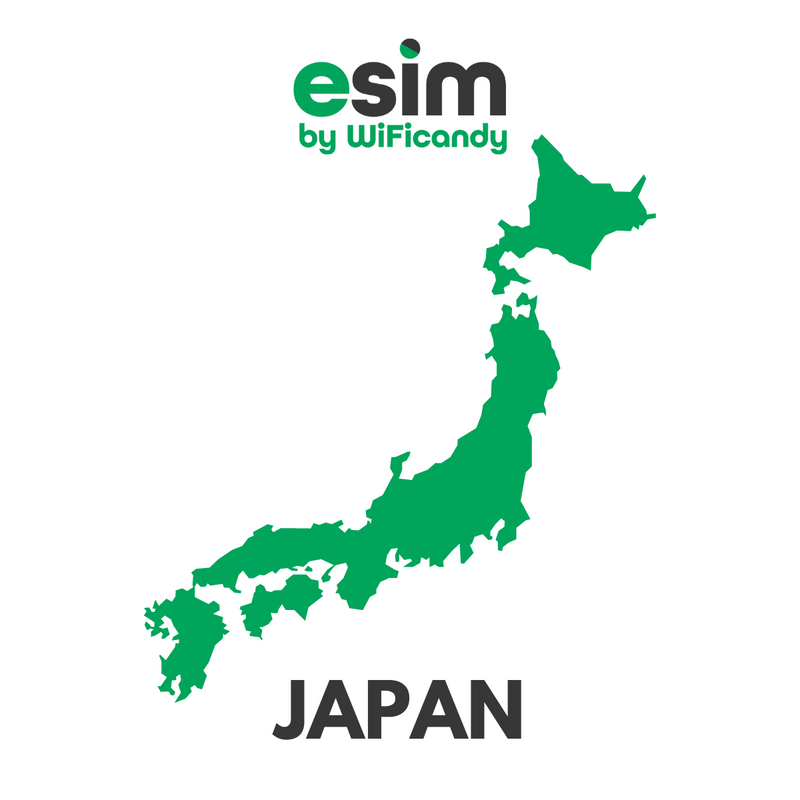 eSIM Japan - WiFicandy